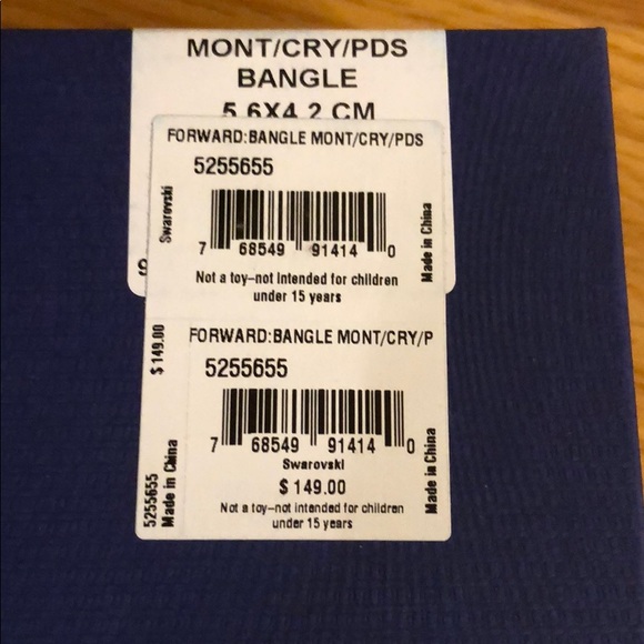 Swarovski bangle - wore them a few times - Picture 3 of 4